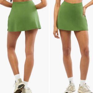 NWT WeWoreWhat Revolve Active Skort Court Green Tennis Pickleball Gym Walking